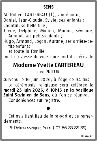 Avis de décès