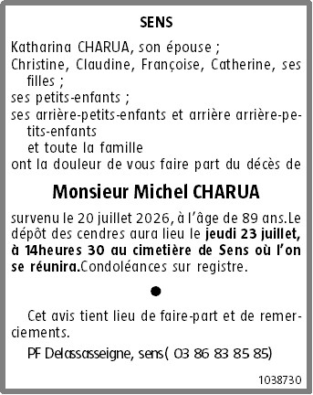 Avis de décès